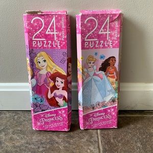24 Disney Princess Puzzles 🧩
